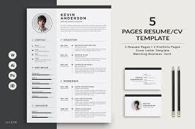 Highlight your strong points with this clean cv in a4 and us this cv template for word has a sophisticated design with sleek icons, timelines, and other elements. Resume Cv 5 Pages Resume Cv Clean Resume Template Resume Template Professional