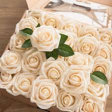 Looking for a good deal on fake flowers? China Alibaba Supplier 50pcs Artificial Flowers Real Looking Cream Fake Roses For Diy Wedding Bouquets Buy Fake Roses Cream Fake Roses Artificial Cream Fake Roses Product On Alibaba Com