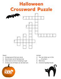 Not only that, it is also available with colorful template that make it more interesting. Halloween Crossword Puzzle For Kids Free Printable Jinxy Kids