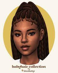 I am a sims 4 video game player. Babyhair Collection Here Is A Revamp Of My Baby
