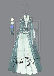 See more ideas about drawing clothes, drawing tutorial, drawing reference. Adoptable Silver Outfit Auction Open By Violetky Adoptable Auction Open Outfit Anime Dress Art Clothes Dress Sketches