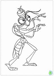 Dot and her blueberries friends A Bug S Life Coloring Page Coloring Home