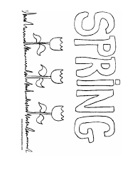 All themes will include related alphabet printable activities. Spring Coloring Pages For Kids