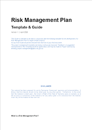 The event is highly unlikely to occur under. Business Risk Management Plan Templates At Allbusinesstemplates Com