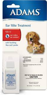 If your dog has scratched areas of their skin raw, your vet might recommend antibiotics, too. Adams Medication For Ear Mites For Dogs Cats 0 5 Oz Bottle Chewy Com