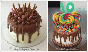 Easy No Bake Double Layer Mud Cake Hack With Drip Icing Cake Hacks Mud Cake Easy Cake Decorating