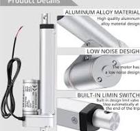 AWINLI 4 Inch Linear Actuator,Heavy Duty 202Lbs (900N) High ...