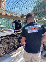 LPA Key Club at Work in the Community Garden