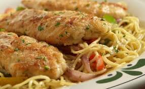 Chicken Scampi The Same Delicious Recipe As Shrimp Scampi Only Substituting Chicken For Shrimp It S A Tast Chicken Scampi Recipe Chicken Scampi Scampi Recipe