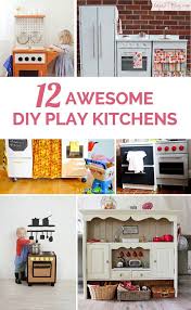 12 awesome diy play kitchens diy play