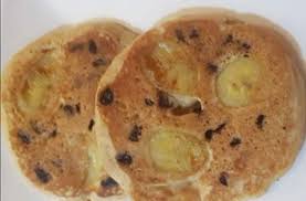 Pancakes A La Farine Complete Et Aux Pepites De Chocolat Ww Pepite Chocolat Farine Complete Pancakes