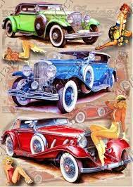 Izobrazheniya Dlya Dekupazha Poisk V Google Classic Cars Vintage Antique Cars Vintage Cars