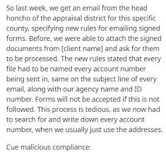 In remedy 1 above, i mention that the manager should show belief in the person. Guy Destroys New Tax Regulations By Following Them To The Extreme Ftw Gallery