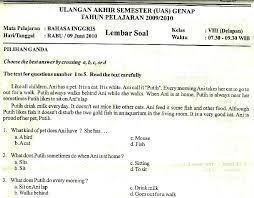 We did not find results for: Soal Ulangan Akhir Semester Bahasa Inggris Smp Kelas 8 Soalujian Net