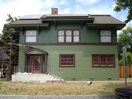 Almost a lurid granny smith apple green, this color reflects more light than practically any other color scheme in this gallery. 10 Green Exterior House Colors Ideas Exterior House Colors House Colors Green Exterior House Colors