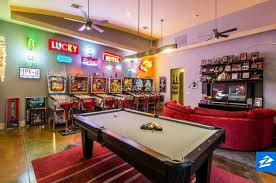 25 Small Pool Table Room Design Ideas For Tiny House Check More At Https Www Home123 Co 25 Small Pool T Garage Game Rooms Game Room Basement Game Room Family