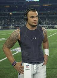 Dak's inner part of right bicep 'sailboat' tattoo tattoo: Dak Prescott Dallas Cowboys Dallas Cowboys Football Dak Prescott Dallas Cowboys