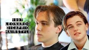 To me that title belongs to vernon, i even told my friend last night that he was the asian leonardo but vernon is like the really good looking version. i always question why leo is seen as this heartthrob because he kind of looks like your regular caucasian with. 1997 Leonardo Dicaprio Hairstyle Jack Dawson Long Length Retro Haircut Youtube