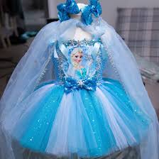 Girls ELSA/FROZEN Tutu Party/occasion Dress With Matching Cape - Etsy UK