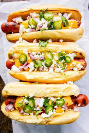 These 13 Gourmet Hot Dogs Put The Food Truck To Shame In 2020 Gourmet Hot Dogs Hot Dog Recipes Gourmet Hot Dog Toppings