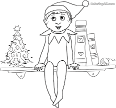 Maybe you would like to learn more about one of these? Elf On The Shelf Coloring Pages Coloringall