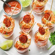 Though i've changed them slightly, these delicious appetizers are enjoyed by everyone who tries them. Grilled Shrimp And Chorizo Appetizers Best Shrimp Recipe Eatwell101