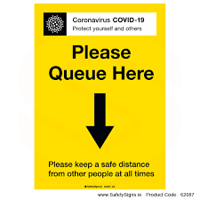 It was first identified in december 2019 in wuhan,. Covid 19 Please Queue Here 62087