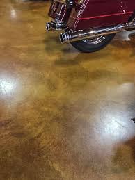 A stain application with patterning and sawed lines will typically cost between $4 and $10 per square foot. Stained Concrete Nashville We Stain Concrete Floors