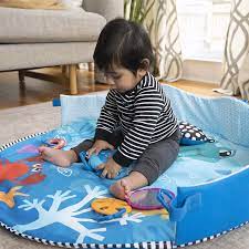 Buy Baby Einstein Neptune Under The Sea Lights Sounds Activity Gym Play Mat Ages Newborn Online In Turkey B083jrcftn