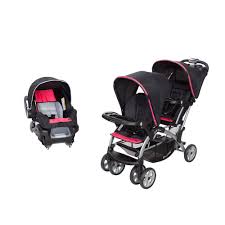Baby Trend Double Sit N Stand Stroller System And Travel Car Seat Optic Pink Buy Online In Egypt At Desertcart 92313343