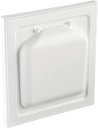 When hooking up a dryer that has a wall vent near the dryer discharge vent, you may require a special dryer vent connector called an offset dryer vent. Buy No Pest J Block Dryer Vent Hood 4 In White