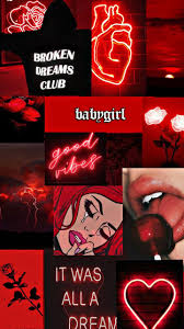Aesthetic Red College Wallpaper Dark Red Wallpaper Red And Black Wallpaper Bad Girl Wallpaper