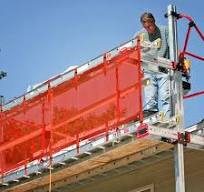 KIWDZFU Safety Net Construction Debris Netting 20 ft. Industrial Guard Rail Scaffold Enclosure Visibility Barrier Fencing A422PH522297
