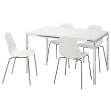 Torsby Leifarne Tisch Und 4 Stuhle Hochglanz Weiss Weiss Ikea Osterreich Dining Room Table Chairs Table And Chair Sets Table