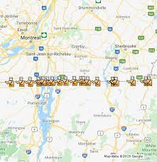 Us canada border crossings map. Quebec U S Border Crossings Google My Maps