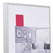 Mira Cornice In Alluminio Per Puzzle Da 1000 Pezzi 48x64 Cm Argento Opaco Vetro Artificiale Antiriflesso Tuttocornici It