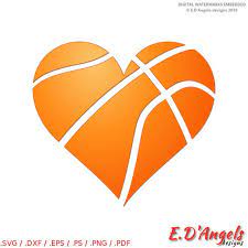 Heart Basketball Svg Heart Split Heart Monogram Love Basketball Heart Basketball Games For Kids Love And Basketball