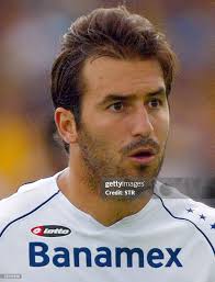 Mexican football player Joaquin Beltran. News Photo