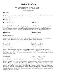 mike resume insulation may 2014