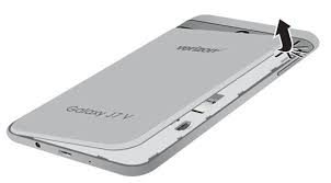 Samsung galaxy j7 is a mid range android smartphone produced by samsung electronics in 2015. Samsung Galaxy J7 V Galaxy J7 Insert Sd Memory Card Verizon