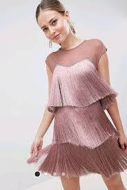 Fringe Mini Dress Wedding Outfits For Women Mini Dress
