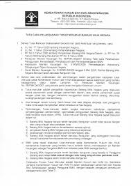Prosedur Pelaksanaan Tukar Menukar Ruilslag Barang Milik Negara Kementerian Hukum Dan Hak Asasi Manusia Republik Indonesia