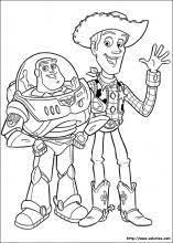 coloriage de woody et buzz l eclair desenho toy story desenhos para colorir menino monica yugioh zexal