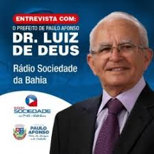Prefeito de Paulo Afonso concede entrevista a Rádio Sociedade da Bahia