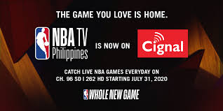 Here's where to stream nba games. Cignal Tv On Twitter Nba Tv Philippines The Ultimate Nba Channel For Filipino Nba Fans Is Now Available On Cignal Starting July 31 Nba Tv Philippines Is Available On Cignal Ch 262