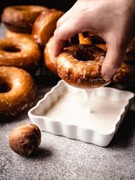 Homemade Yeasted Glazed Donuts Kickass Baker Recipe In 2020 Doughnut Recipe Easy Donut Glaze Homemade Donuts Recipe