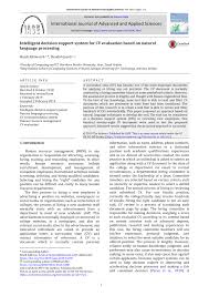 Si buscas una herramienta con la que dar la mejor impresión en una candidatura de trabajo, esta utilidad es perfecta para conseguir una carta de presentación diferente y actualizada con la que ganar puntos extra. Pdf Intelligent Decision Support System For Cv Evaluation Based On Natural Language Processing