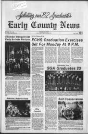 Early County news. (Blakely, Ga.) 1859-current, May 27, 1982, Image 1 «  Georgia Historic Newspapers