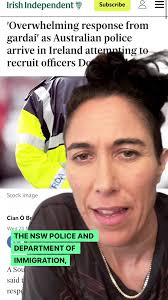 Uncovering the Truth: Irish Youth and Recruitment by Australian Police