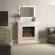 A wonderfully diverse collection is available at homebase. Be Modern Elsham Electric Fireplace Suite In Pearlescent Cream Furniture123